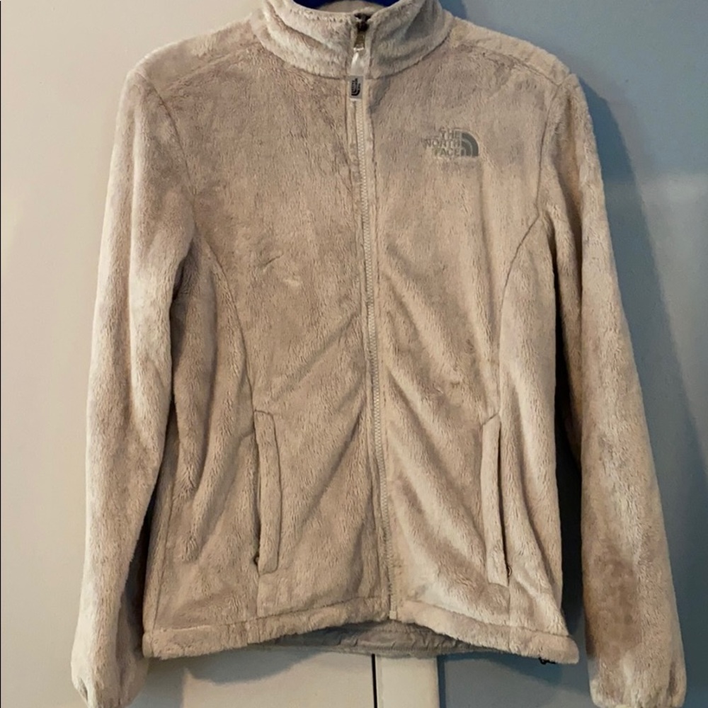 Tan Fake Fur NorthFace Jacket